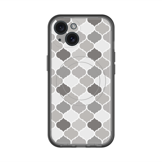スリムプロテクションプレミアムケース with MagSafe［ Moroccan1 color - Gray ］