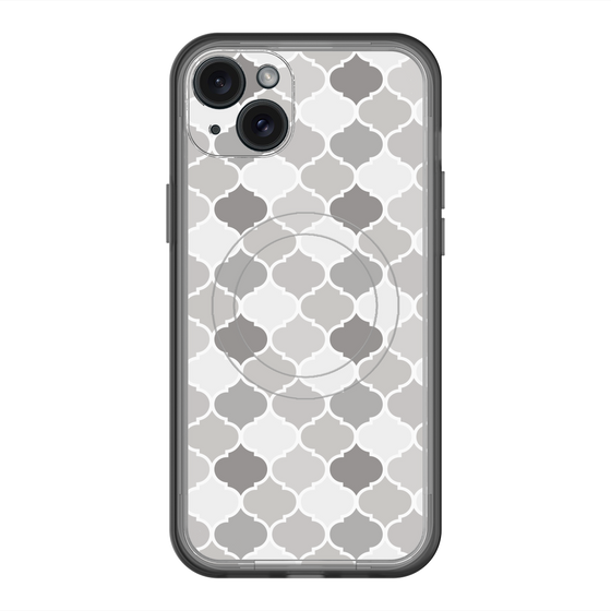 スリムプロテクションプレミアムケース with MagSafe［ Moroccan1 color - Gray ］