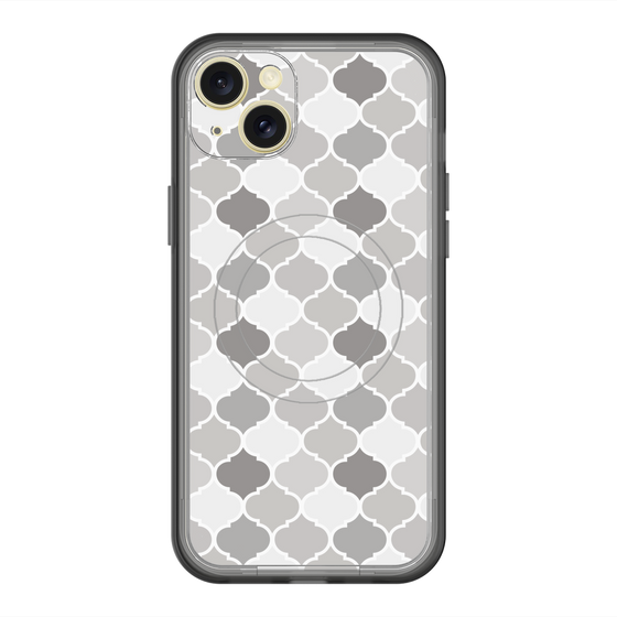 スリムプロテクションプレミアムケース with MagSafe［ Moroccan1 color - Gray ］