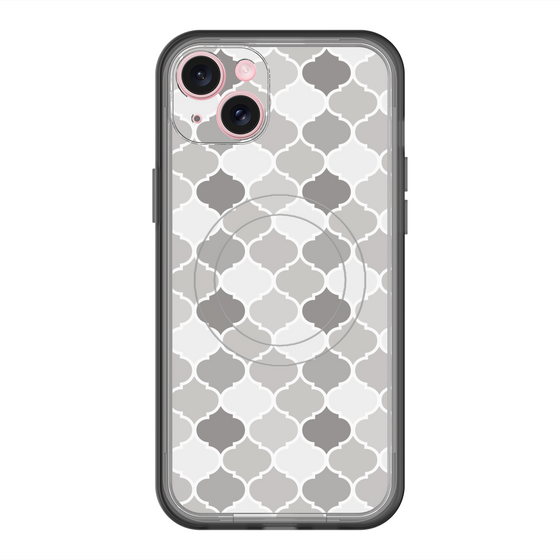 スリムプロテクションプレミアムケース with MagSafe［ Moroccan1 color - Gray ］