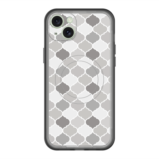 スリムプロテクションプレミアムケース with MagSafe［ Moroccan1 color - Gray ］