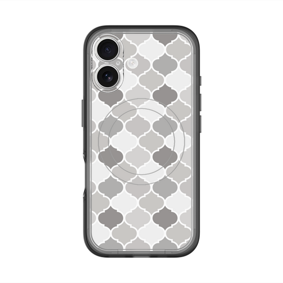 スリムプロテクションプレミアムケース with MagSafe［ Moroccan1 color - Gray ］
