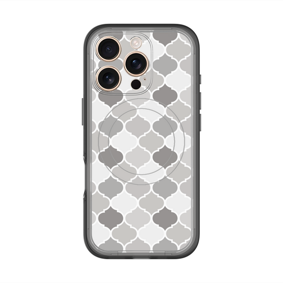 スリムプロテクションプレミアムケース with MagSafe［ Moroccan1 color - Gray ］