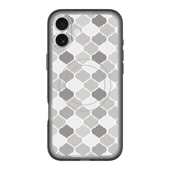 スリムプロテクションプレミアムケース with MagSafe［ Moroccan1 color - Gray ］