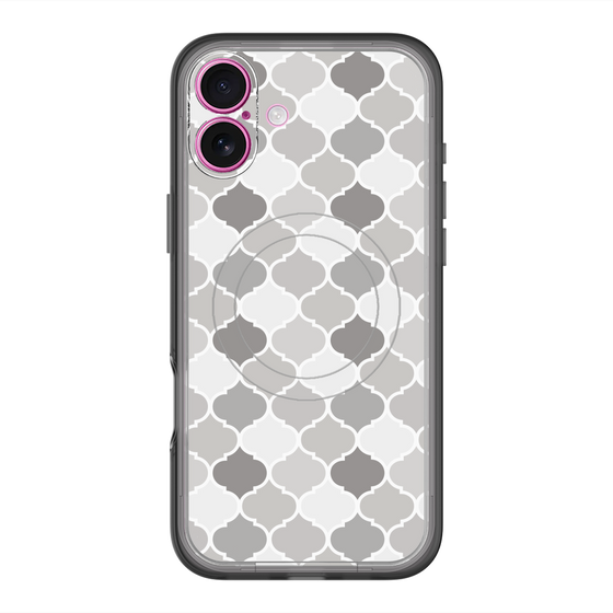 スリムプロテクションプレミアムケース with MagSafe［ Moroccan1 color - Gray ］