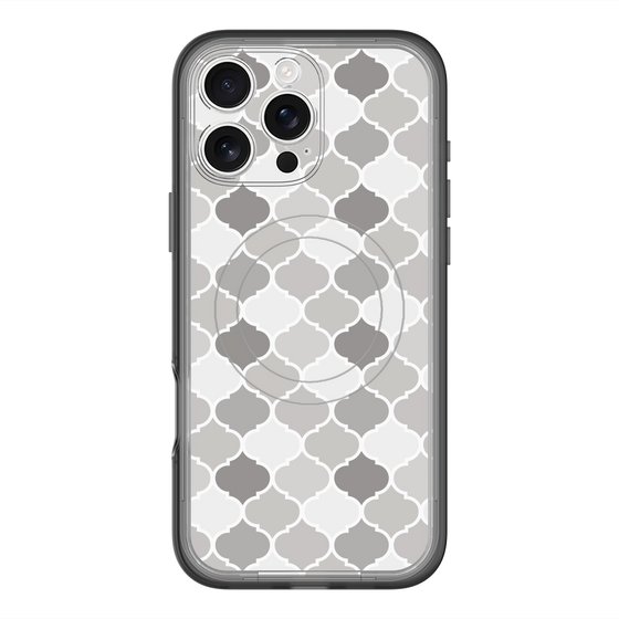 スリムプロテクションプレミアムケース with MagSafe［ Moroccan1 color - Gray ］