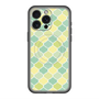 スリムプロテクションプレミアムケース with MagSafe［ Moroccan1 color - Green ］