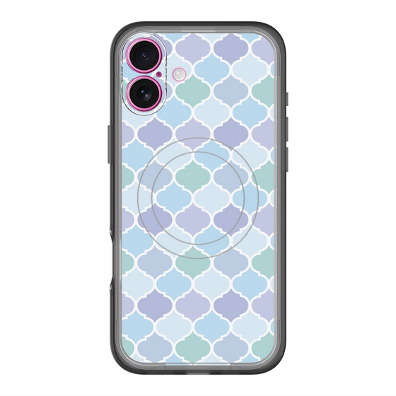 スリムプロテクションプレミアムケース with MagSafe［ Moroccan1 color - Blue ］