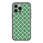 スリムプロテクションプレミアムケース with MagSafe［ Moroccan2 - Green ］