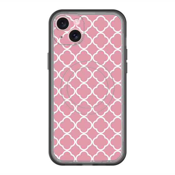 スリムプロテクションプレミアムケース with MagSafe［ Moroccan2 - Pink ］