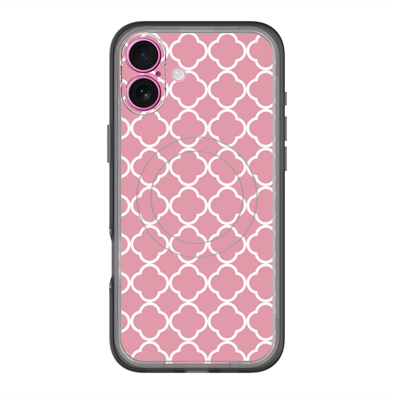 スリムプロテクションプレミアムケース with MagSafe［ Moroccan2 - Pink ］