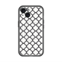 スリムプロテクションプレミアムケース with MagSafe［ Moroccan3 - Black ］