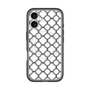 スリムプロテクションプレミアムケース with MagSafe［ Moroccan3 - Black ］