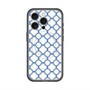 スリムプロテクションプレミアムケース with MagSafe［ Moroccan3 - Blue ］