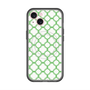 スリムプロテクションプレミアムケース with MagSafe［ Moroccan3 - Green ］