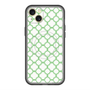 スリムプロテクションプレミアムケース with MagSafe［ Moroccan3 - Green ］