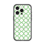 スリムプロテクションプレミアムケース with MagSafe［ Moroccan3 - Green ］