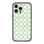 スリムプロテクションプレミアムケース with MagSafe［ Moroccan3 - Green ］
