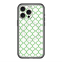 スリムプロテクションプレミアムケース with MagSafe［ Moroccan3 - Green ］