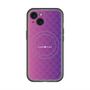 スリムプロテクションプレミアムケース with MagSafe［ CASEPLAY Check - Purple ］
