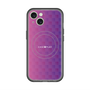 スリムプロテクションプレミアムケース with MagSafe［ CASEPLAY Check - Purple ］