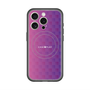 スリムプロテクションプレミアムケース with MagSafe［ CASEPLAY Check - Purple ］