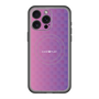 スリムプロテクションプレミアムケース with MagSafe［ CASEPLAY Check - Purple ］