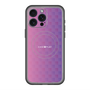 スリムプロテクションプレミアムケース with MagSafe［ CASEPLAY Check - Purple ］