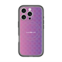 スリムプロテクションプレミアムケース with MagSafe［ CASEPLAY Check - Purple ］