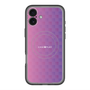 スリムプロテクションプレミアムケース with MagSafe［ CASEPLAY Check - Purple ］