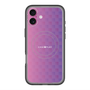スリムプロテクションプレミアムケース with MagSafe［ CASEPLAY Check - Purple ］