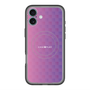 スリムプロテクションプレミアムケース with MagSafe［ CASEPLAY Check - Purple ］