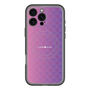スリムプロテクションプレミアムケース with MagSafe［ CASEPLAY Check - Purple ］