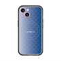 スリムプロテクションプレミアムケース with MagSafe［ CASEPLAY Check - Blue ］