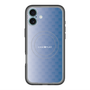 スリムプロテクションプレミアムケース with MagSafe［ CASEPLAY Check - Blue ］