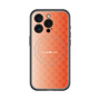 スリムプロテクションプレミアムケース with MagSafe［ CASEPLAY Check - Orange ］