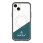 スリムプロテクションプレミアムケース with MagSafe［ CASEPLAY Retro - Green ］
