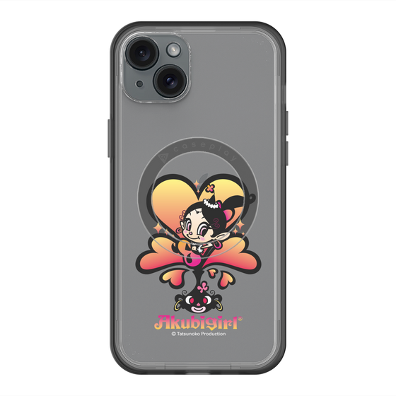 スリムプロテクションプレミアムケース with MagSafe［ アクビガール - ハート ］