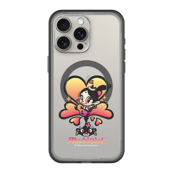 スリムプロテクションプレミアムケース with MagSafe［ アクビガール - ハート ］