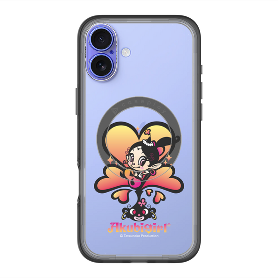 スリムプロテクションプレミアムケース with MagSafe［ アクビガール - ハート ］