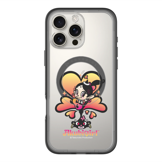 スリムプロテクションプレミアムケース with MagSafe［ アクビガール - ハート ］
