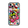 スリムプロテクションプレミアムケース with MagSafe［ アクビガール - フラワーリボン ］