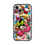 スリムプロテクションプレミアムケース with MagSafe［ アクビガール - フラワーリボン ］