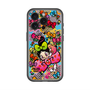 スリムプロテクションプレミアムケース with MagSafe［ アクビガール - フラワーリボン ］