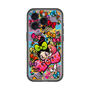 スリムプロテクションプレミアムケース with MagSafe［ アクビガール - フラワーリボン ］