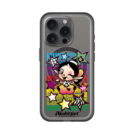 スリムプロテクションプレミアムケース with MagSafe［ アクビガール - スター ］