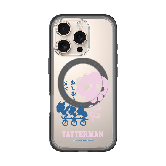 スリムプロテクションプレミアムケース with MagSafe［ ドロンジョ - おしおきだべぇ～ - Clear ］