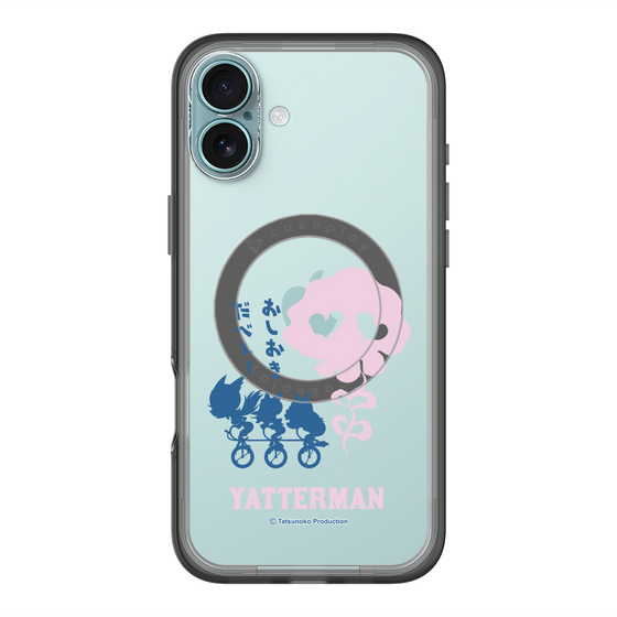 スリムプロテクションプレミアムケース with MagSafe［ ドロンジョ - おしおきだべぇ～ - Clear ］