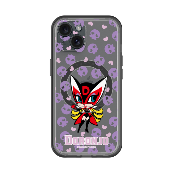 スリムプロテクションプレミアムケース with MagSafe［ ドロンジョ - ミニキャラ - Purple ］