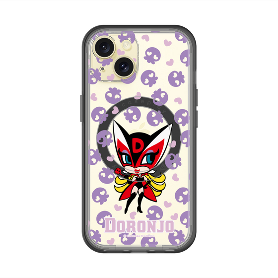 スリムプロテクションプレミアムケース with MagSafe［ ドロンジョ - ミニキャラ - Purple ］